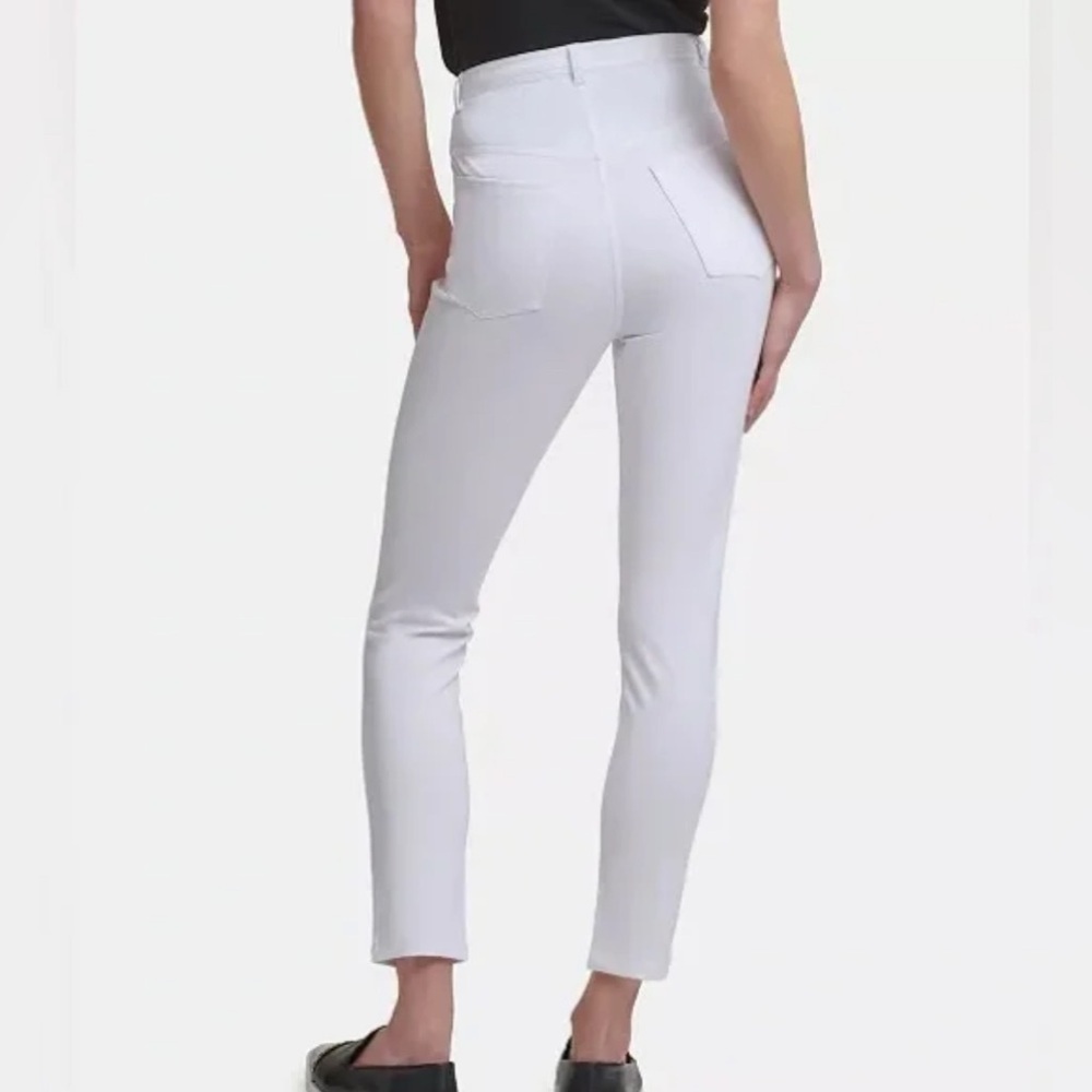 NWT KARL LAGERFELD Compression Three Button Pants… - image 2